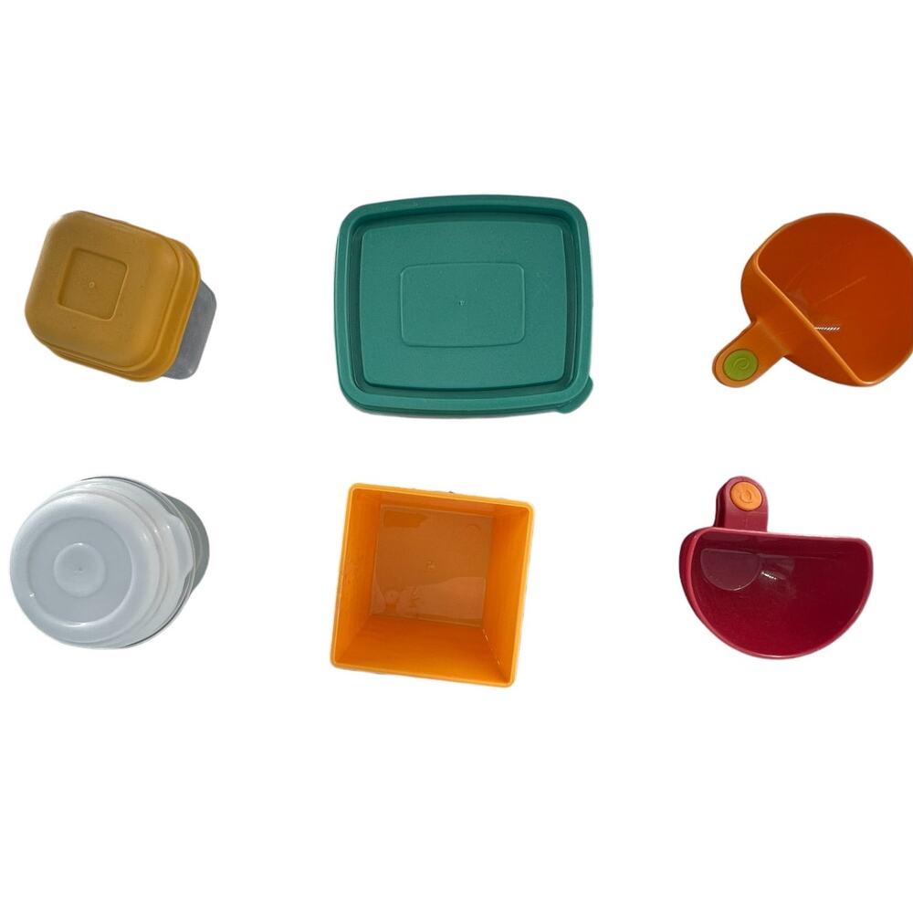 Small Snack Container & Dip Clip Bundle – Colorful, Versatile Storage Set - Picture 4 of 15
